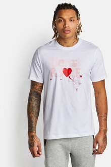 Nike Heart And Sole - Heren T-shirts White - XL