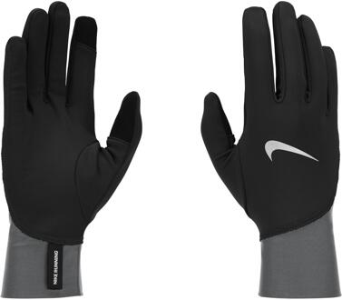 Nike Heren 2024 Pacer Midweight Hardloop Handschoenen (Zwart)