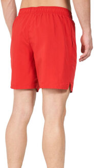 Nike Heren 7 volley zwemshorts Rood - L