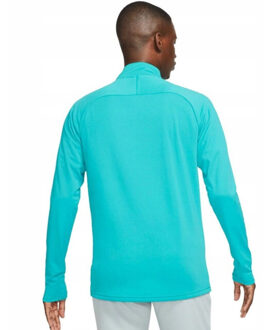 Nike Heren academy 21 dri-fit quarter zip boortop Blauw - XL