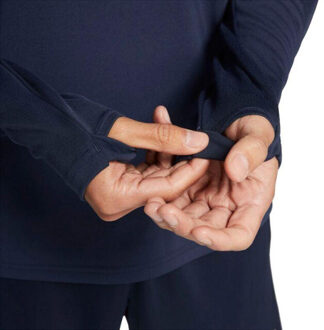 Nike Heren academy 21 dri-fit quarter zip boortop - maat XL Blauw