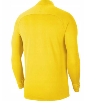 Nike Heren academy 21 dri-fit quarter zip boortop - maat XL Geel