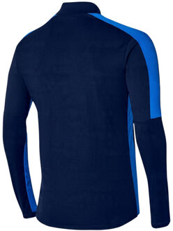 Nike Heren academy 23 sweatshirt met quarter zip Blauw
