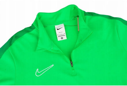 Nike Heren academy 23 sweatshirt met quarter zip - maat M Groen