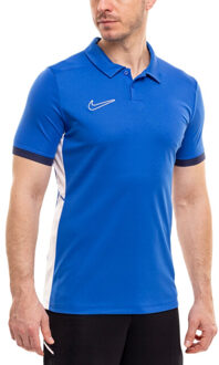 Nike Heren academy 25 dri-fit poloshirt Blauw - S