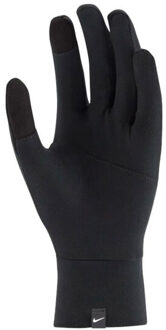 Nike Heren accelerate dri-fit logo hardloop handschoenen - maat XL Zwart