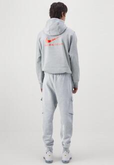 Nike Heren Atletisch Fleece Cargo Trainingspak in Grijs - maat