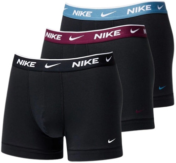 Nike Heren Boxershorts Tri-Pack Nike , Black , Heren - Xl,L,M,S