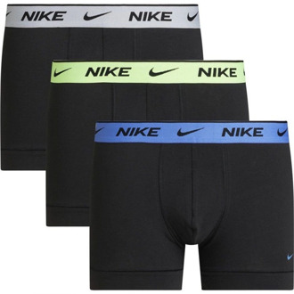 Nike Heren Boxershorts Tri-Pack Nike , Black , Heren - Xl,L,M,S