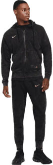 Nike Heren chelsea fc full zip hoodie Zwart - M
