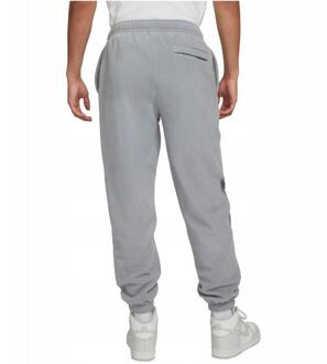 Nike Heren club fleece joggingbroek - maat S Grijs