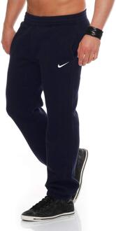 Nike Heren Club Swoosh Cuff Joggingbroek in marineblauw - maat Navy