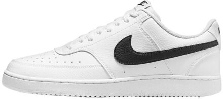 Nike Heren court vision synthetisch leren trainers Wit - 42