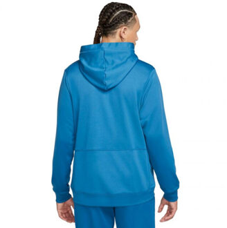 Nike Heren df fc libero hoodie Blauw - S