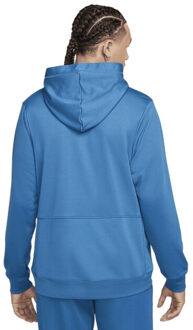 Nike Heren df fc libero hoodie Blauw - S