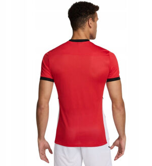 Nike Heren dri-fit academy 25 poloshirt met korte mouwen Rood - S