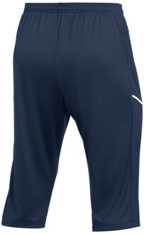 Nike Heren dri-fit academy gebreide 3/4 shorts Blauw