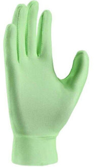 Nike Heren dri-fit logo hardloop handschoenen Groen - L / XL