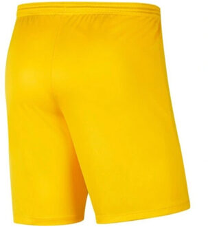 Nike Heren dry park iii korte broek Geel - L