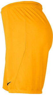 Nike Heren dry park iii korte broek - maat L Geel