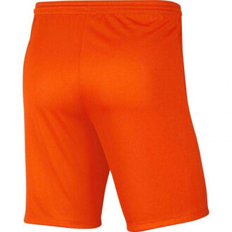 Nike Heren dry park iii korte broek - maat S Oranje