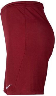 Nike Heren dry park iii korte broek - maat XL Rood