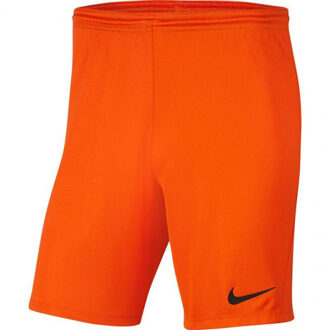 Nike Heren dry park iii korte broek Oranje - XXL / XXXL