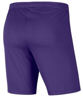 Nike Heren dry park iii korte broek Paars - XL