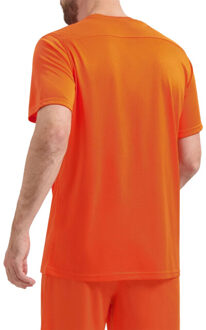 Nike Heren dry park vii trui met korte mouwen - maat M Oranje