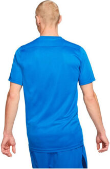 Nike Heren dry park vii trui met korte mouwen - maat XL Blauw