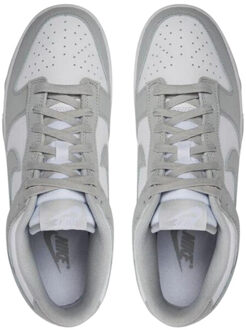 Nike Heren dunk retro leather lage sportschoenen Wit - 43,5