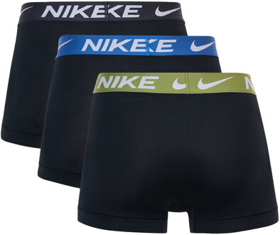 Nike Heren Essential Micro Boxershorts (Set van 3) (Zwart) - maat M