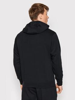 Nike heren fleece pullover trainingspak met capuchon in zwart - L