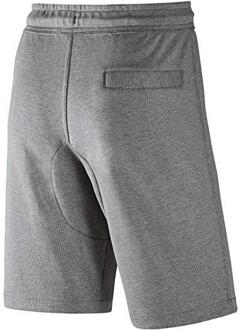 Nike Heren Fleece Shorts Grijs Met Zakken Met Rits - L