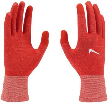 Nike Heren Lichtgewicht Garen Hardloophandschoenen (Rood) - maat