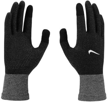 Nike Heren Lichtgewicht Gebreide Hardloophandschoenen (Zwart) - M