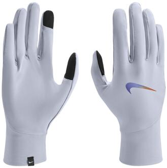 Nike Heren Pacer Lichte Hardloop Handschoenen (Wit)