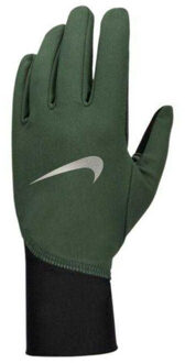 Nike Heren pacer midweight hardloop handschoenen Groen