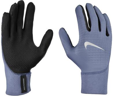 Nike Heren Pacer Midweight Therma-Fit Hardloophandschoenen (Blauw) - L