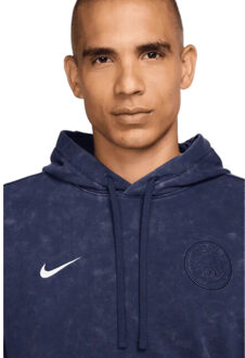 Nike Heren paris saint germain fc hoodie - maat L Blauw