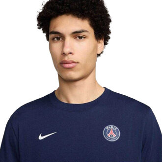 Nike Heren paris saint germain fc t-shirt - maat M Blauw