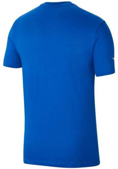 Nike Heren park logo t-shirt Blauw