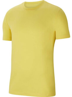 Nike Heren park logo t-shirt Geel - S