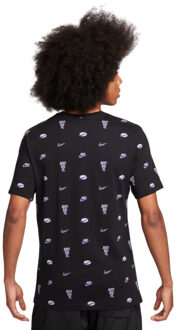 Nike Heren sportkleding t-shirt Zwart - L