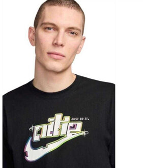 Nike Heren sportkleding t-shirt Zwart