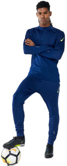 Nike Heren strike therma-fit winter boor top Blauw - XL