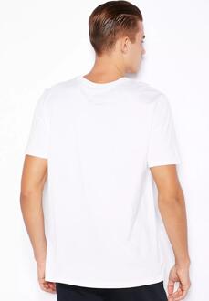 Nike heren T-shirt met geborduurde Swoosh wit - maat 2XL