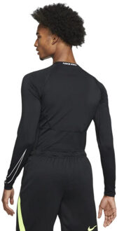 Nike Heren thermisch compressie t-shirt Zwart - XXL / XXXL