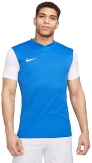 Nike Heren tiempo premier ii t-shirt - maat XXL / XXXL Blauw