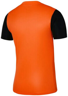 Nike Heren tiempo premier ii t-shirt Oranje - M